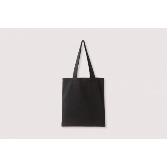 Plain black shopper bag sale